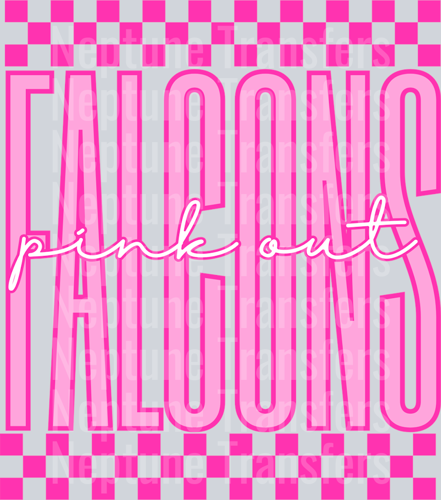 pink out falcons