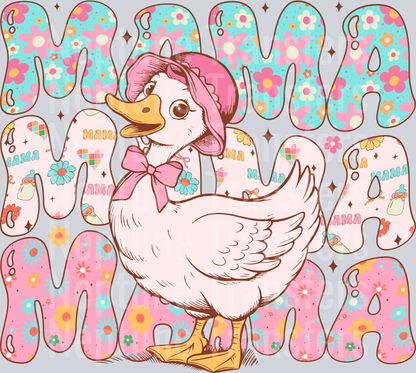 Floral Mama Goose Mothers Day