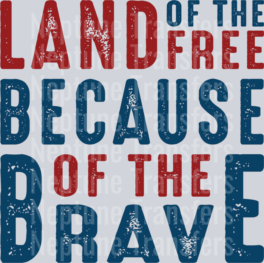 Land of Free Because of the Brave