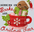 running on books and christmas cheer
