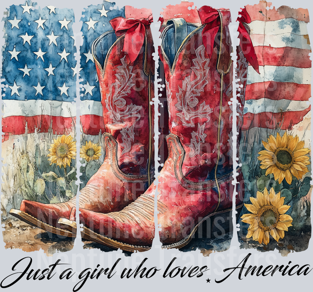 Just A Girl Who Loves America