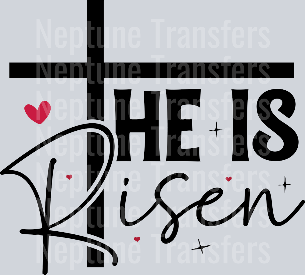 He Is Risen Heart