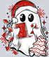 Christmas Ghostie With Book + Sleeves