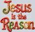 JESUS IS THE REASON FAUX COOKIE