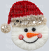 SNOWMAN FAUX YARN FACE