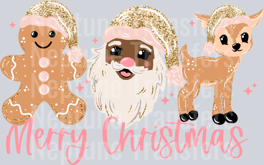 MERRY CHRISTMAS DARKER SKIN TONE 2