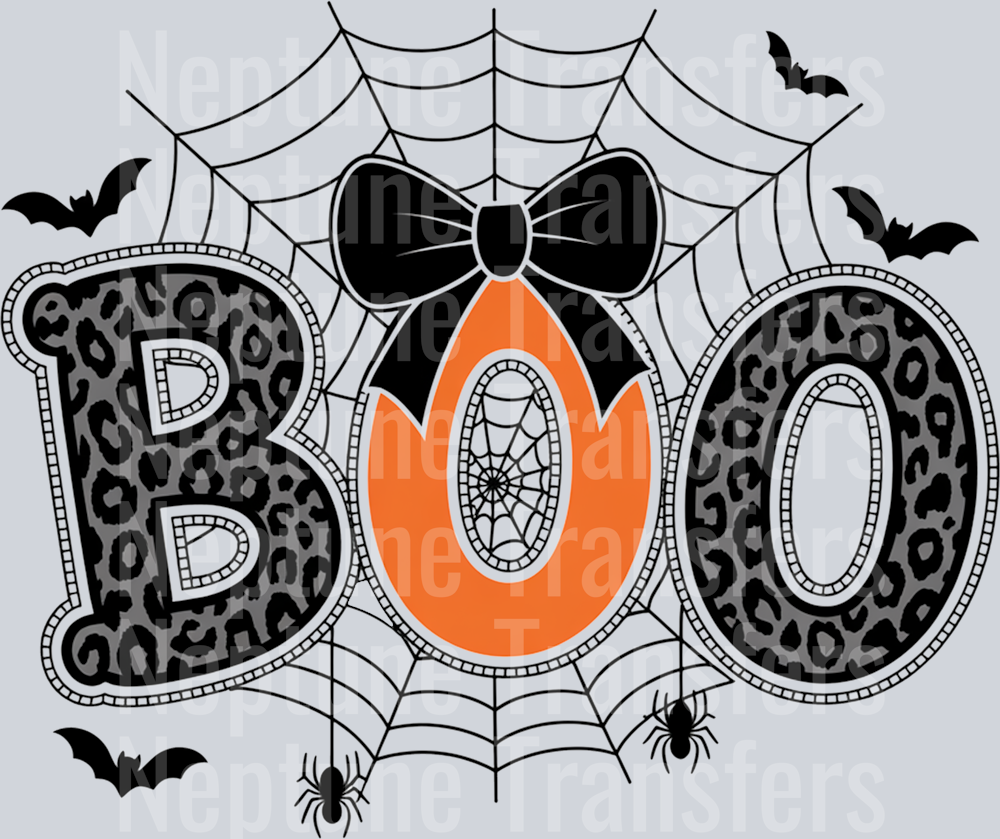 Leopard Lace Boo Ghost