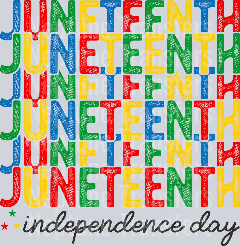 Juneteenth Independence Day Black