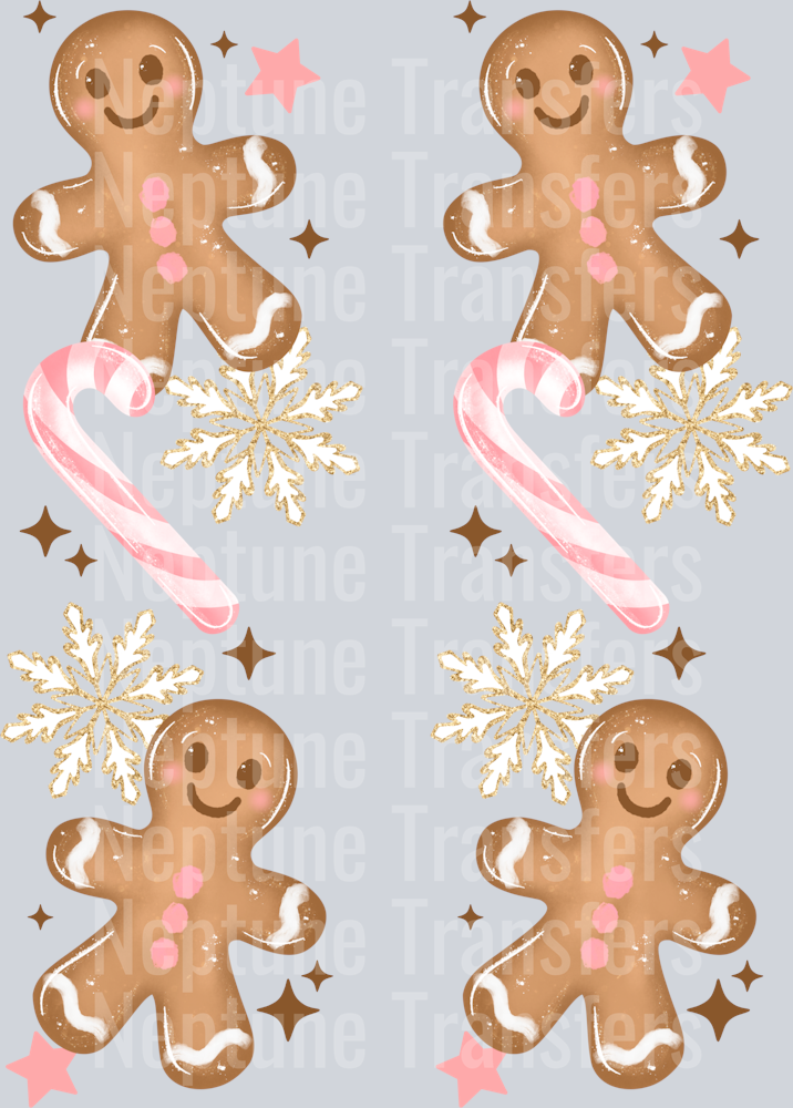 Tis The Season Gingerbread Sleeves