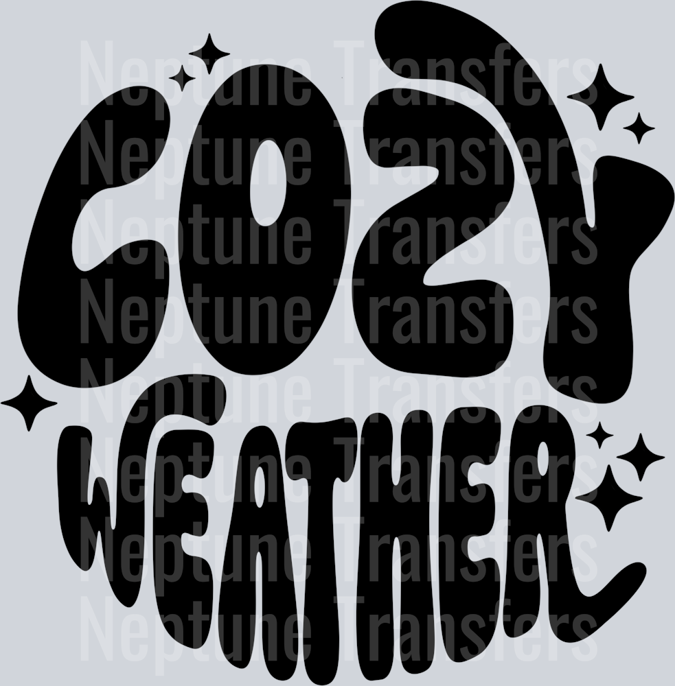 COZY WEATHER CIRCLE BLACK