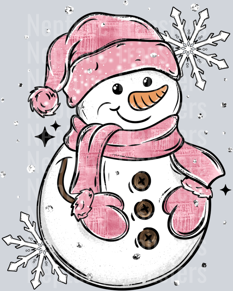 PINK SNOWMAN