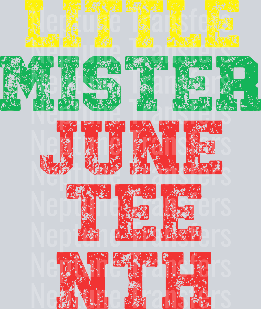 Little Mister Juneteenth Retro