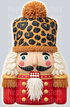 NUTCRACKER LEOPARD HAT FAUX DETAILED