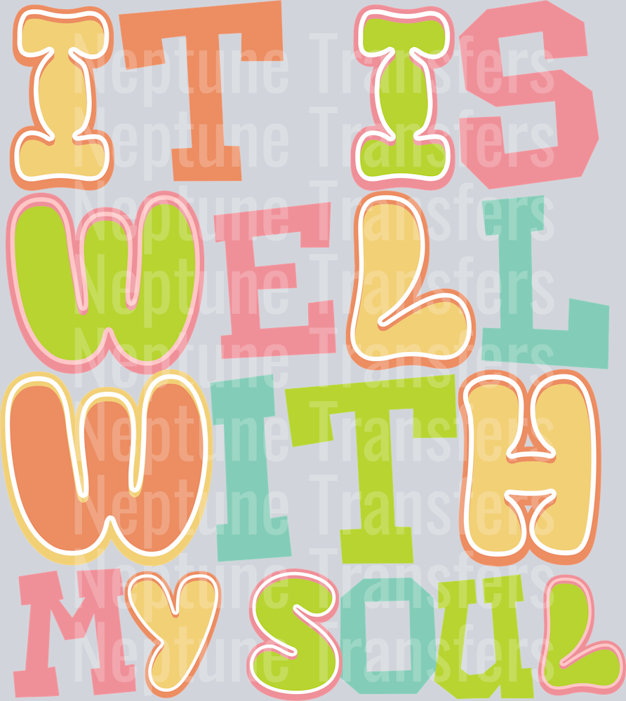 IT IS WELL WITH MY SOUL