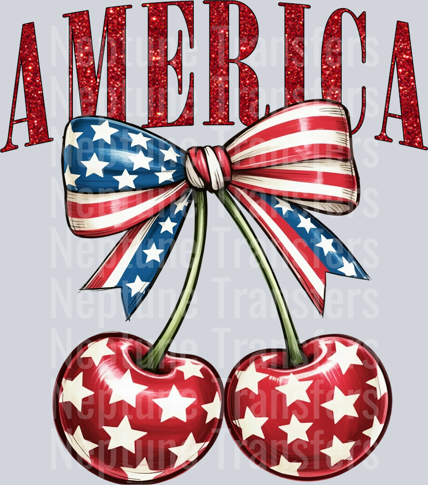 America Cherry Tie