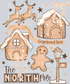 NORTH POLE GINGERBREAD