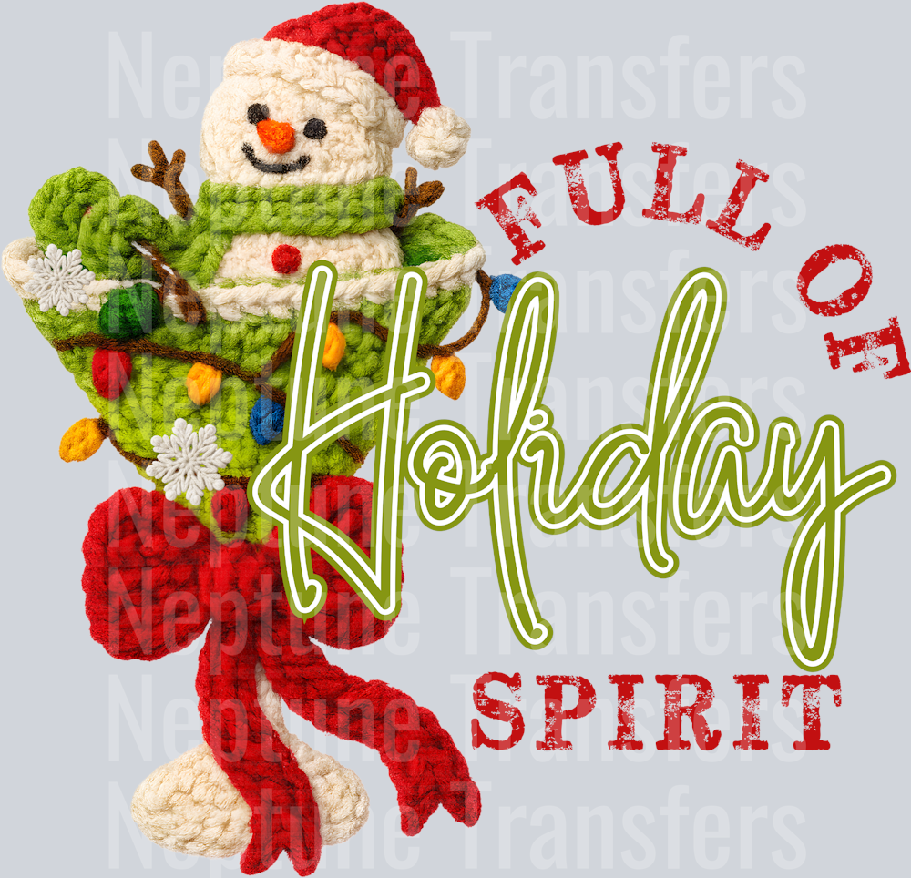 FULL OF HOLIDAY SPIRIT