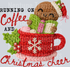 running on coffee and christmas cheer