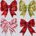 CHRISTMAS SEQUIN BOW COLLAGE