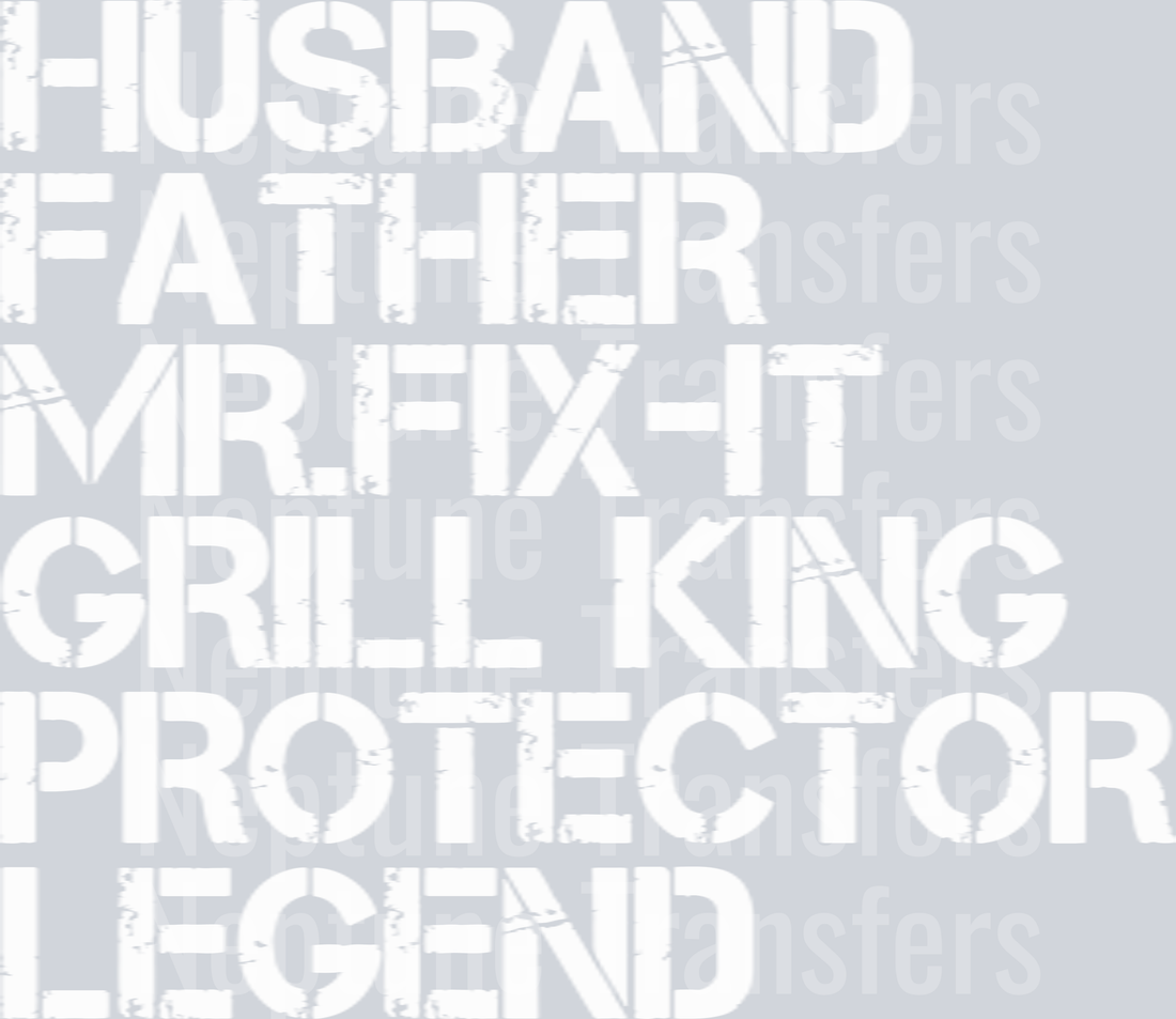 Husband Father Mr Fix It White