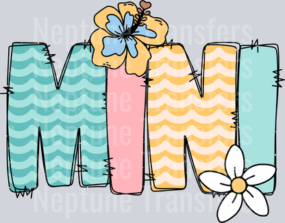 Summer Mini Doodle - Distressed