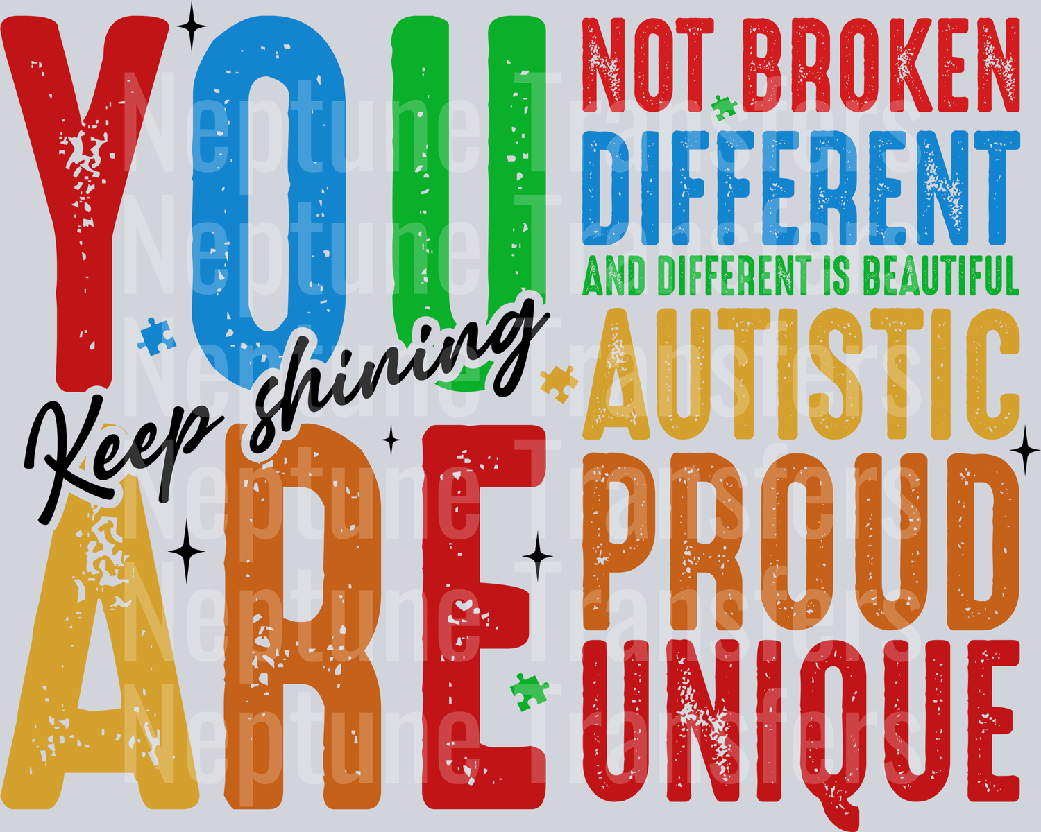 Autism You Are Not Broken Black