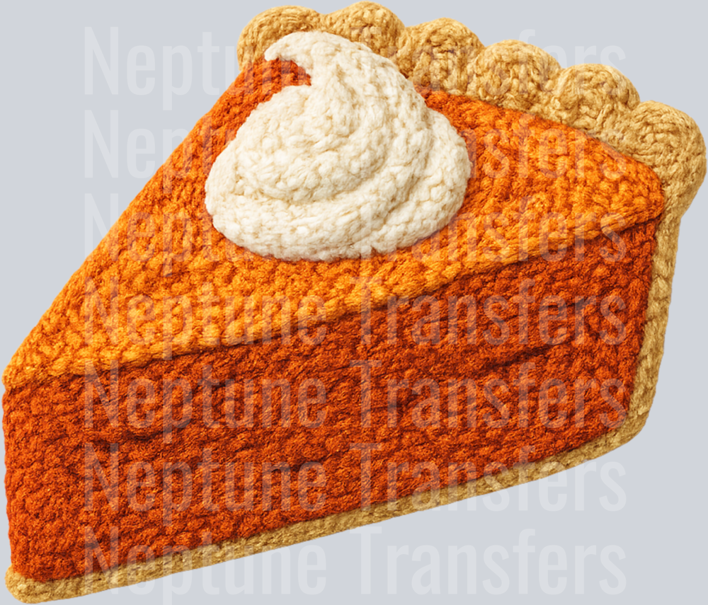 pumpkin pie faux yarn